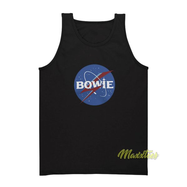 Space Logo David Bowie Tank Top