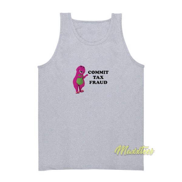 Barney and Friends Commit Tax Fraud Tank Top