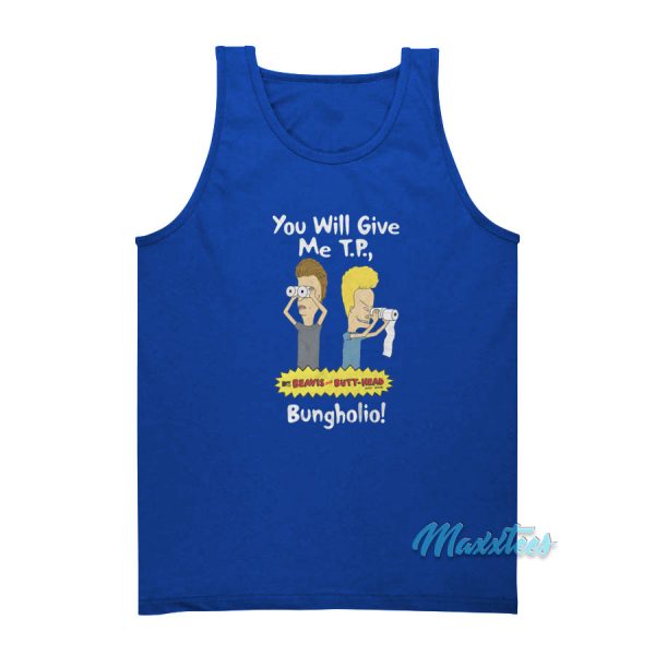 Beavis and Butthead We've Come For Your TP Tank Top