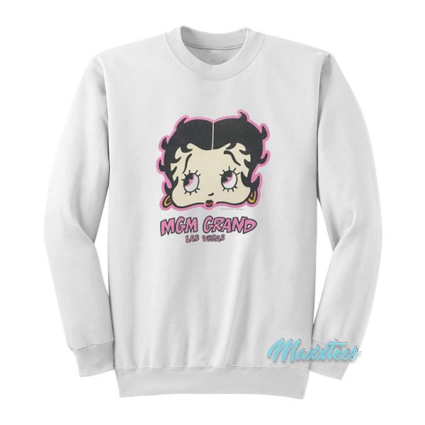 Betty Boop MGM Las Vegas Sweatshirt