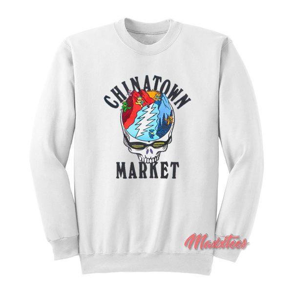 Chinatown Market Mountain Stealie Sweatshirt