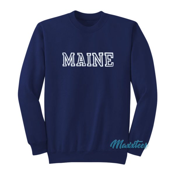 Calom Hood Maine Sweatshirt