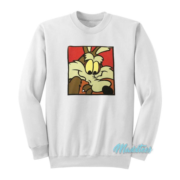 Wile E Coyote The Road Runner Show Sweatshirt