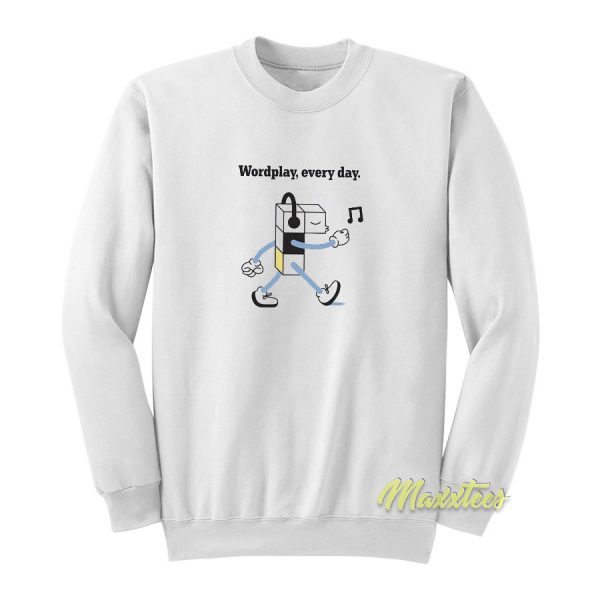 Crossword Wordplay Sweatshirt