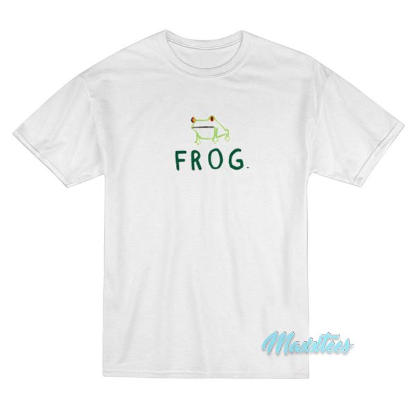 Cute Green Frog T-Shirt Cheap