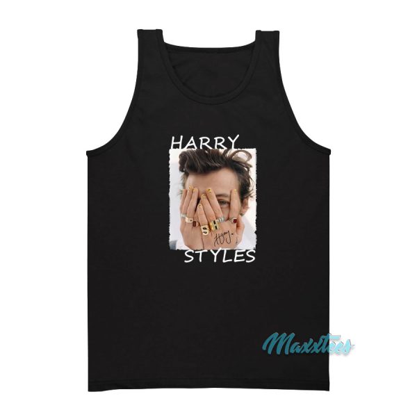 Harry Styles Poster Tank Top