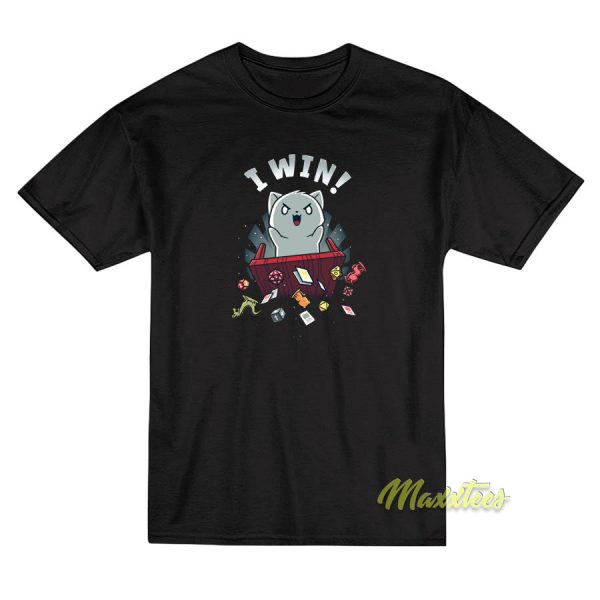 I Win Funny Game T-Shirt