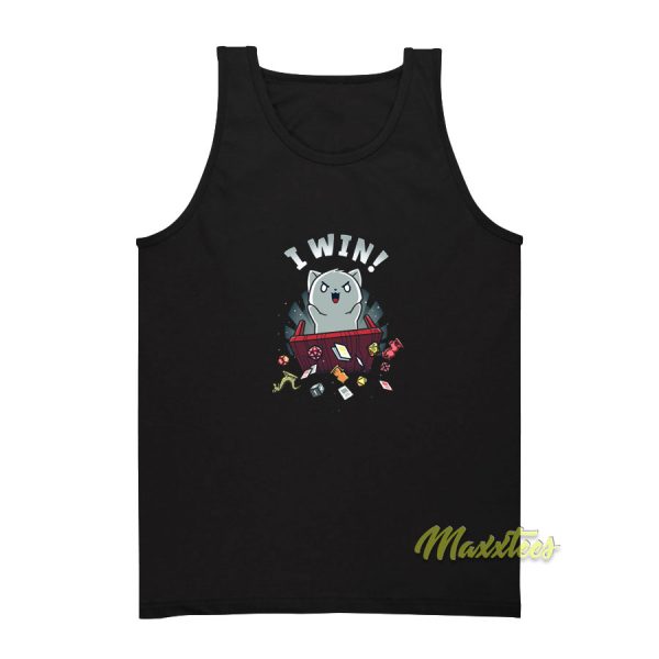 I Win Funny Game Tank Top