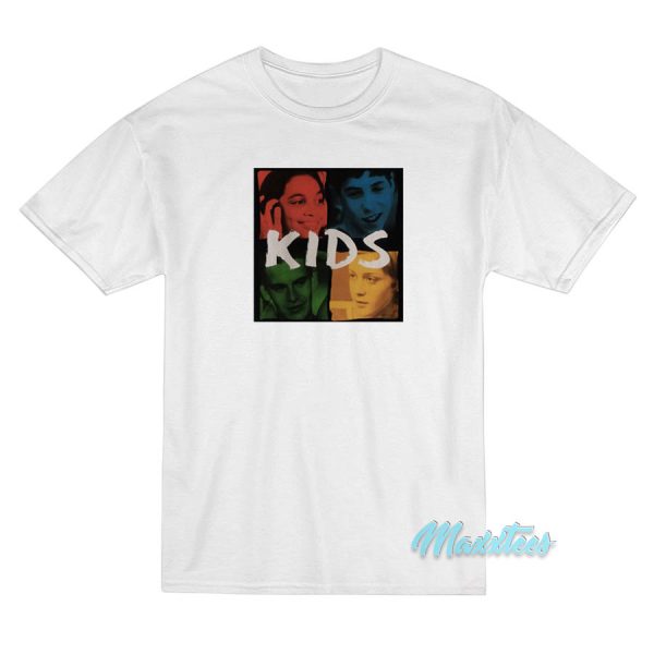 Kids Movie Colored Squares T-Shirt