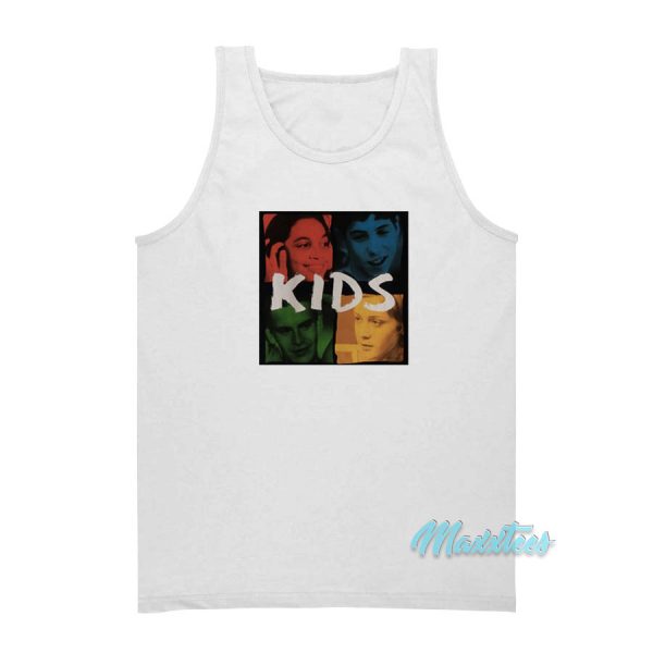 Kids Movie Colored Squares Tank Top