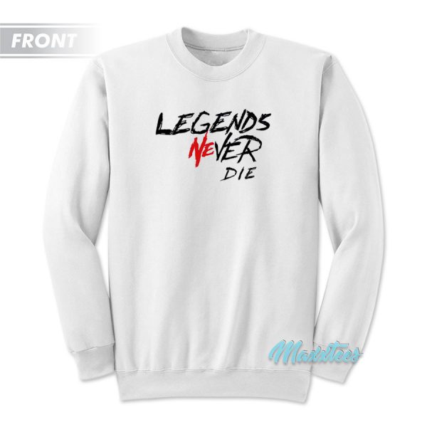Legends Never Die Juice Wrld x Revenge Sweatshirt
