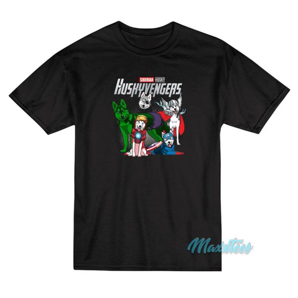 Marvel Avengers Siberian Husky Huskyvengers T-Shirt