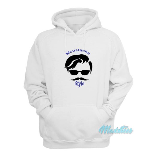 Moustache Style Hoodie