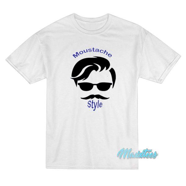 Moustache Style T-Shirt