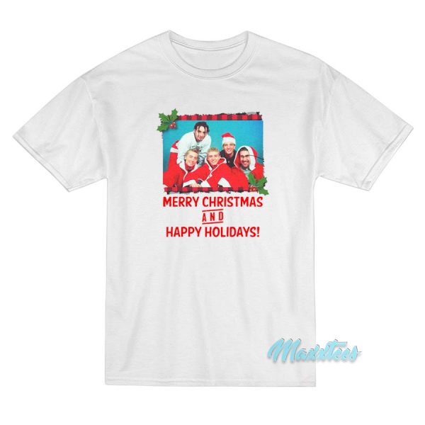 Merry Christmas And Happy Holidays NSYNC T-Shirt