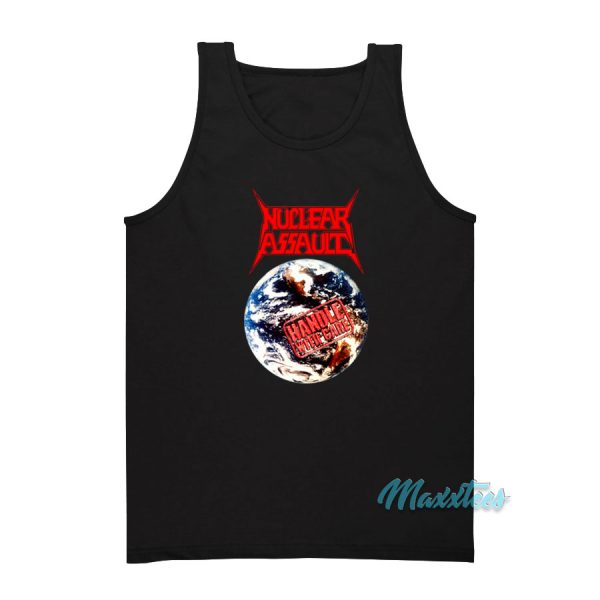 Nuclear Assault Handle With Care Tank Top