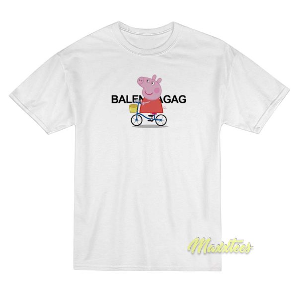 Peppa Pig X Balenciagag T-Shirt