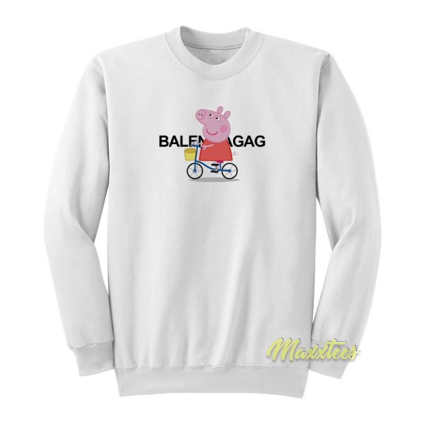 Peppa Pig X Balenciagag Sweatshirt
