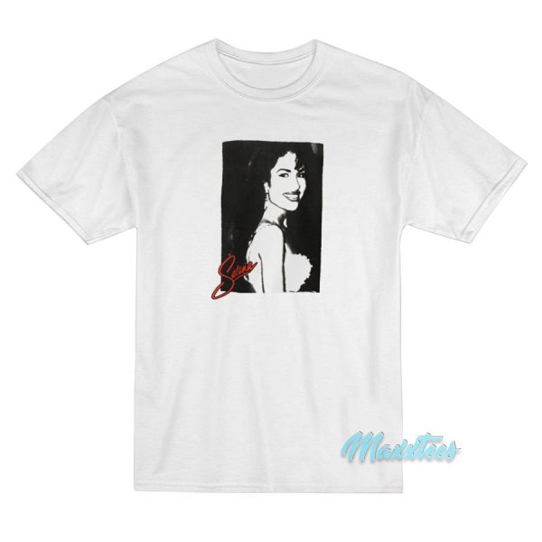 Selena Quintanilla White Bra T-Shirt