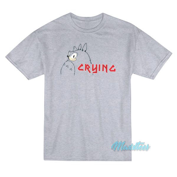 Sonic Crying Totoro T-Shirt