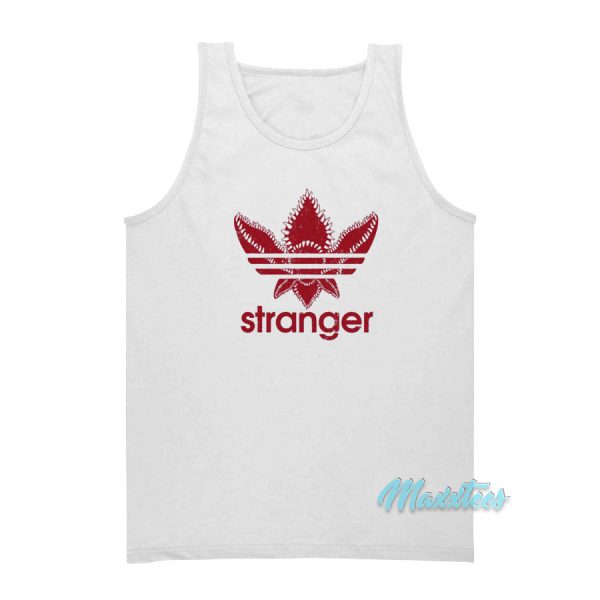 Stranger Things Adidas Logo Tank Top