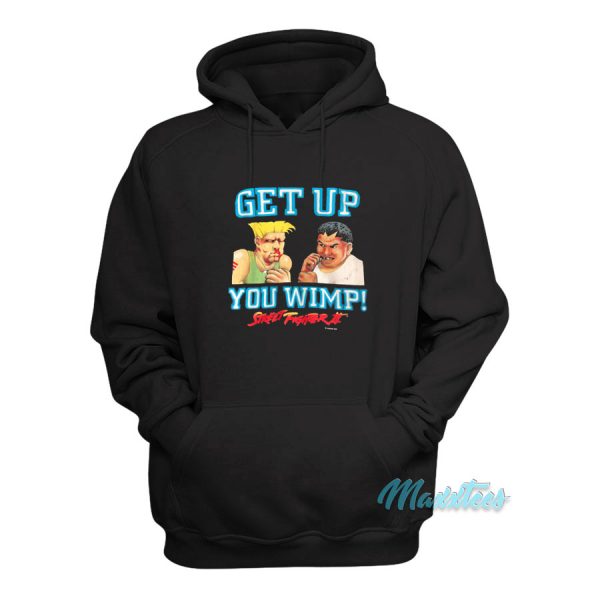 Street Fighter 2 Get Up You Wimp Hoodie