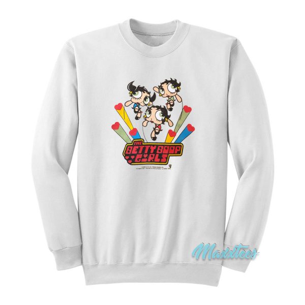 The Betty Boop Girls Powerpuff Girls Sweatshirt