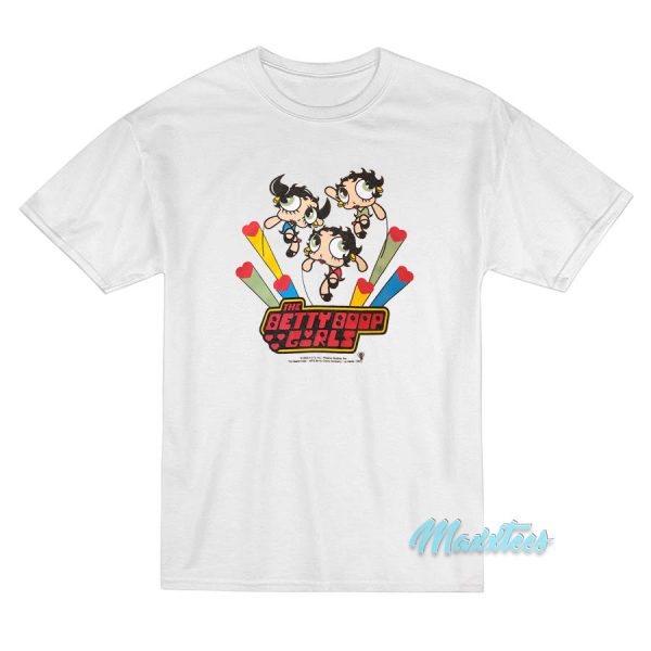 The Betty Boop Girls Powerpuff Girls T-Shirt