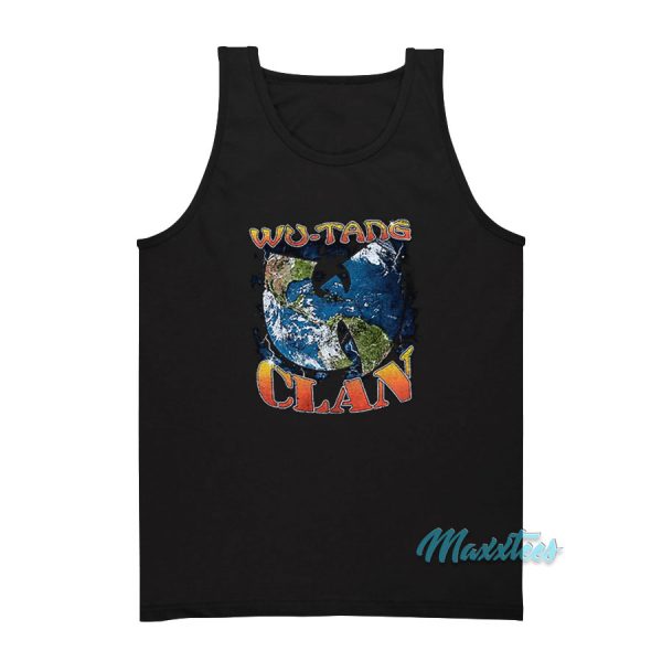 Wu-Tang Clan Earth Logo Tank Top