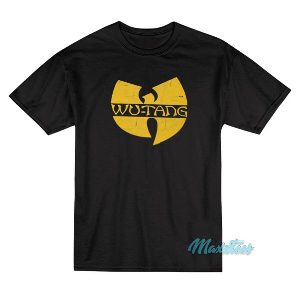 Wu Tang Clan Distressed Logo T-Shirt