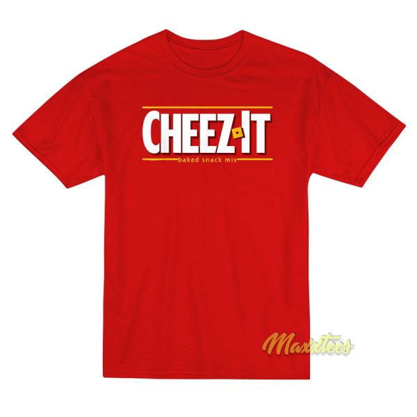 Cheez It Baked Snack Logo T-Shirt