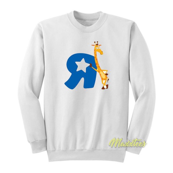 Geoffrey Giraffe Toys R Us Sweatshirt
