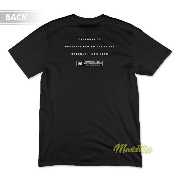 Rapper Casanova 2X Black T-Shirt