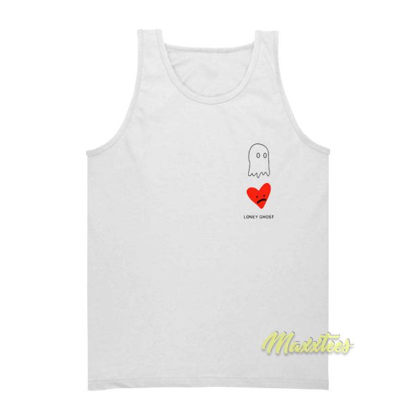 Lonely Ghost Heart Tank Top