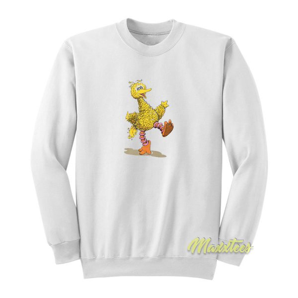 Retro Art Big Bird Sweatshirt
