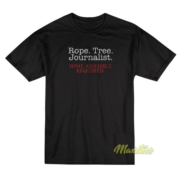 Rope Tree Journalist Assembly Required Youth T-Shirt