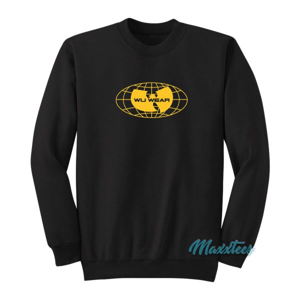 Wu Wear Globe Wu Tang Clan Logo Sweatshirt