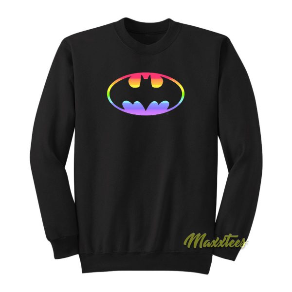 Batman Rainbow Sweatshirt