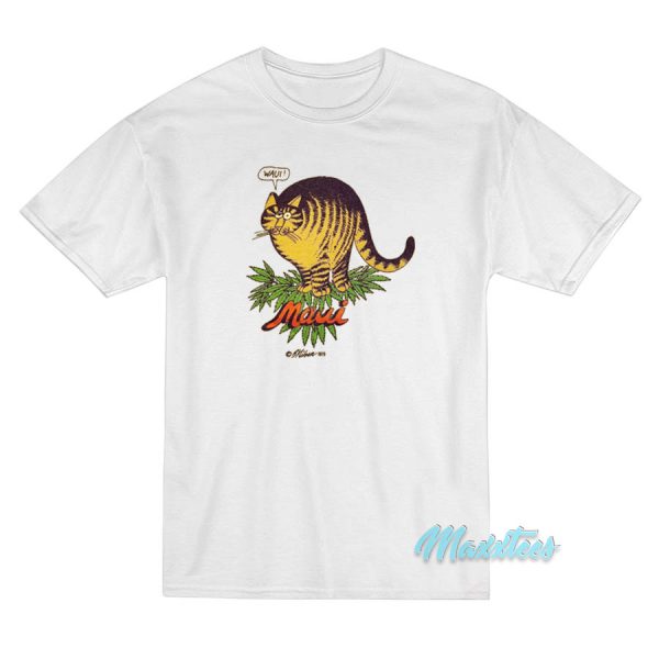 Kliban Cat Maui Waui T-Shirt