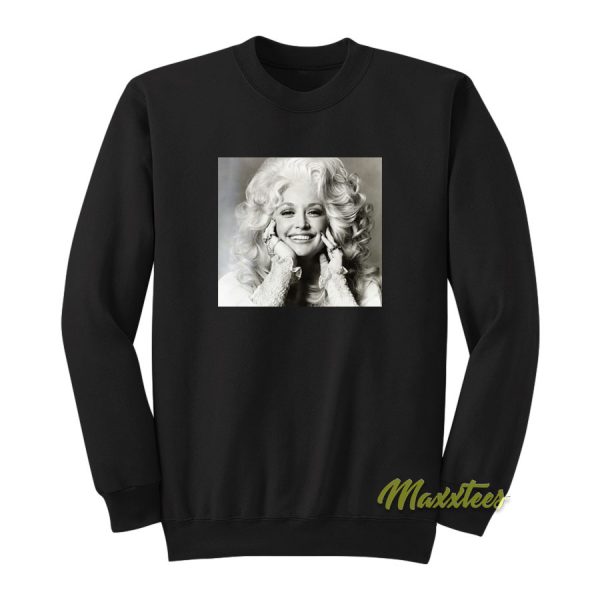 Dolly Parton Photo Sweatshirt