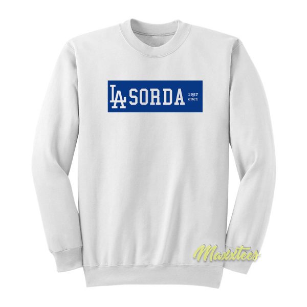 LA Dodgers Tommy Lasorda Sweatshirt
