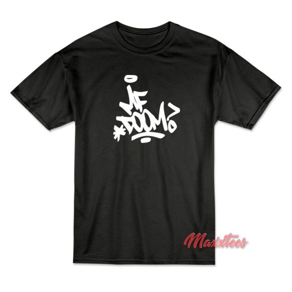 MF DOOM Tag Logo T-Shirt