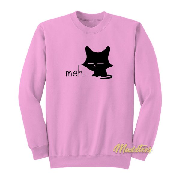 Meh Cat Unisex Sweatshirt