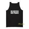 No Justice No Peace unisex Tank Top