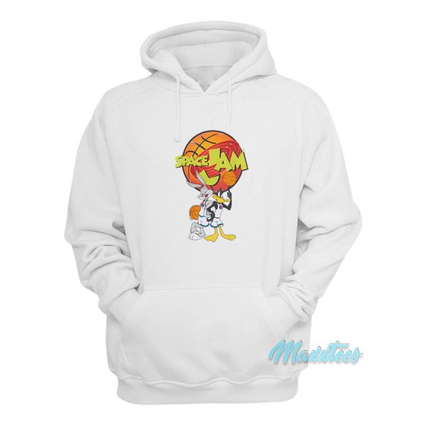 Space Jam Bugs Bunny And Daffy Duck Hoodie