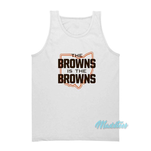 The Browns Is The Browns AFC North Division Tank Top