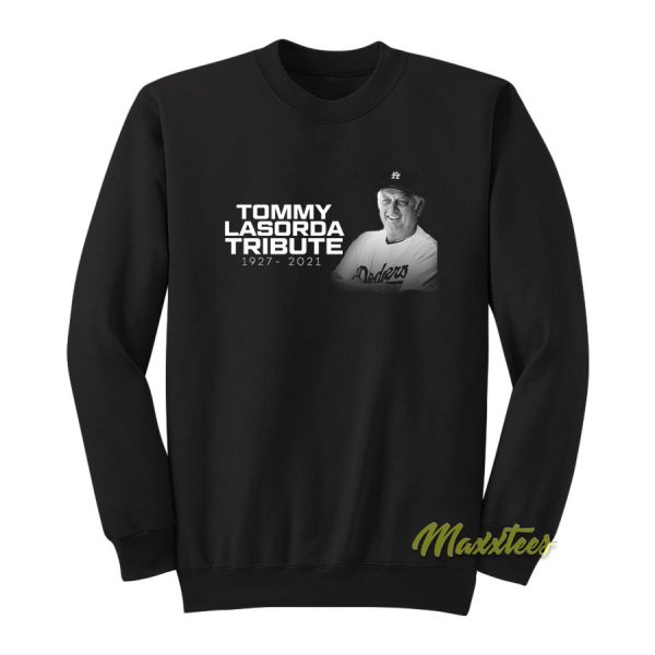 Tommy Lasorda Tribute Sweatshirt