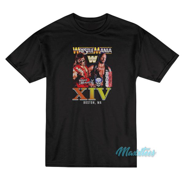 Wrestlemania Shawn Michaels vs Stone Cold T-Shirt