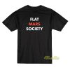 Greta Thunberg Flat Mars Society T-Shirt