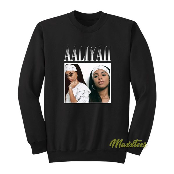 Aaliyah Photo Sweatshirt